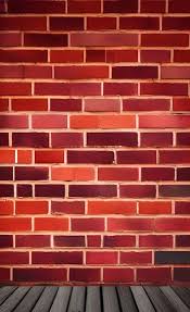 Brown Brick Wall Texture Background Red