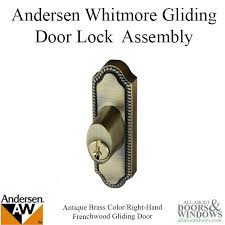 Andersen Whitmore Gliding Door Lock