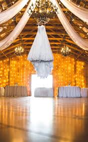 Romantic Barn Wedding Decorations
