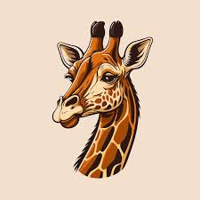 Giraffe Logo Animal Character Logo