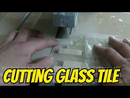 To Cut Glass Wetsaw Cut Glass Tile