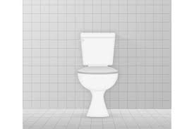 White Ceramics Clean Toilet Bowl Icon