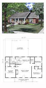 Affordable Ranch Home Floor Plan With