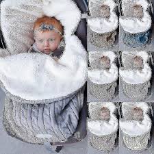 Newborn Baby Winter Stroller Wrap