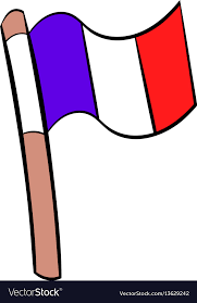 Flag Of France Icon Cartoon Royalty