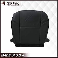 Black Leather Replacement Seat Cover