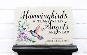 Hummingbird Memorial Stone Baby Loss