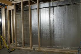 Basement Wall Insulation Using Rigid