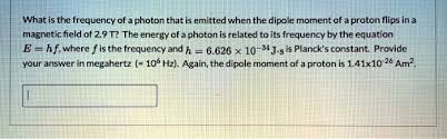 Dipole Moment Of A Proton Flips