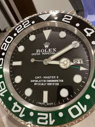 T Rolex Sprite Wall Clock
