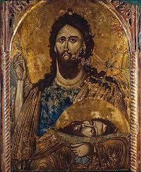 John The Baptist Serbian Icon Art