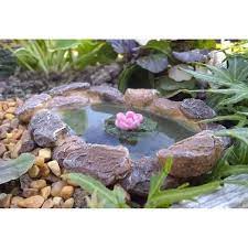 Miniature Fairy Garden Lily Pad Pond