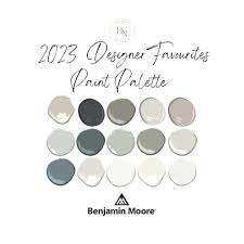 2023 Benjamin Moore Designer Favorites