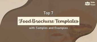Top 7 Food Brochure Templates With