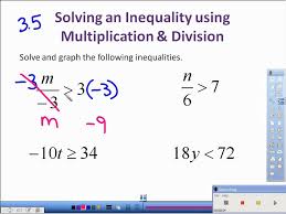 3 5 Solving Inequalities With