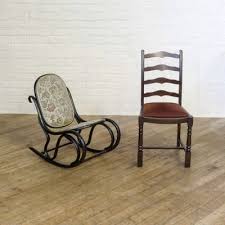 Small Bentwood Rocking Chair 1920s For