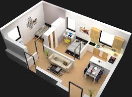 3d Floor Plan For Apartment Freelancer