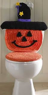 Ravelry Pumpkin Toilet Cover Pa955