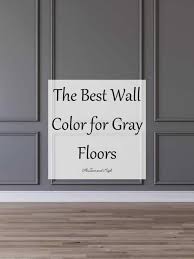 The Best Wall Color For Gray Floors