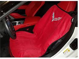 Chevy Corvette C8 Logo Cotton Towel Car