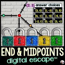 Endpoints Digital Math Escape Room
