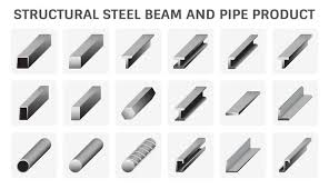 structural steel construction vector