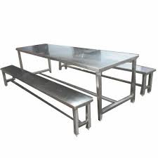 Fort Rectangular Stainless Steel Dining