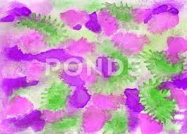 Watercolor Paint Abstract Background Of