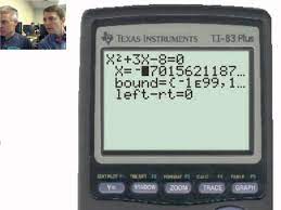 Solver Function On A Ti 84