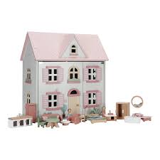 Wooden Dollhouse At Little Dutch