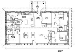 Eco Family 1900 Plan Rectangle House