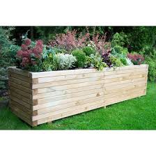 Forest Lomello Wooden Garden Planter 6