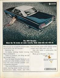 Chrysler Retro Ads Vintage Car