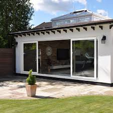Four Pane Sliding Patio Doors In White