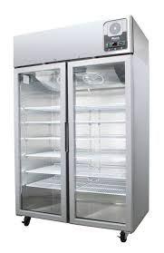 Glass Door Upright Refrigerator 42 2