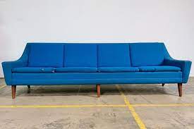 Vintage Scandinavian Sofa With Solid