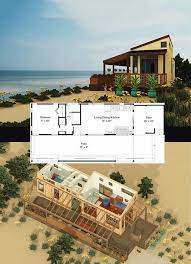 1br Beach House With Porch And Patio