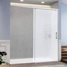 Single Sliding Soft Close Shower Door