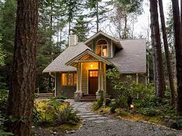 House In The Woods Pacific Northwest