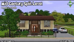 Mod The Sims Mid Century Split Level