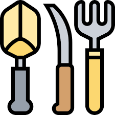 Gardening Tools Meticulous Lineal Color