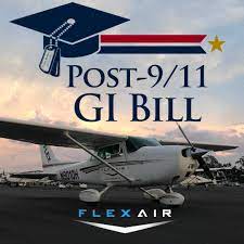 gi bill for flight school flight training