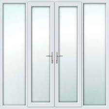 White French Doors With Side Panels