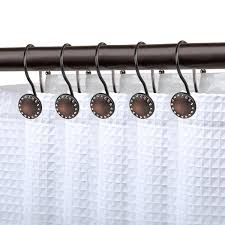 Double Shower Curtain Hooks