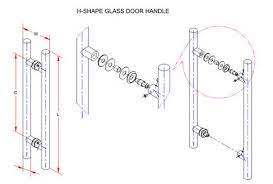 Glass Door Handles