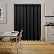 Black Pvc Blackout Vertical Blind