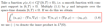 Navier Stokes Equations