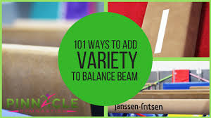 101 ways to add variety on beam