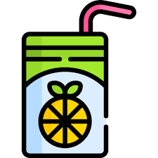 Juice Box Special Lineal Color Icon