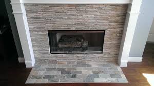 Fireplace Mini Ledger Stone Wall